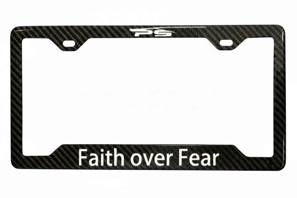 Faith over Fear - Carbon Fiber Frame