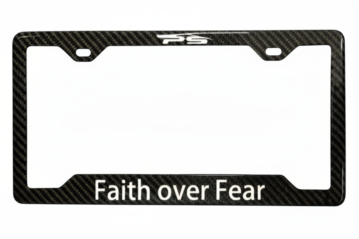 Faith over Fear - Carbon Fiber Frame
