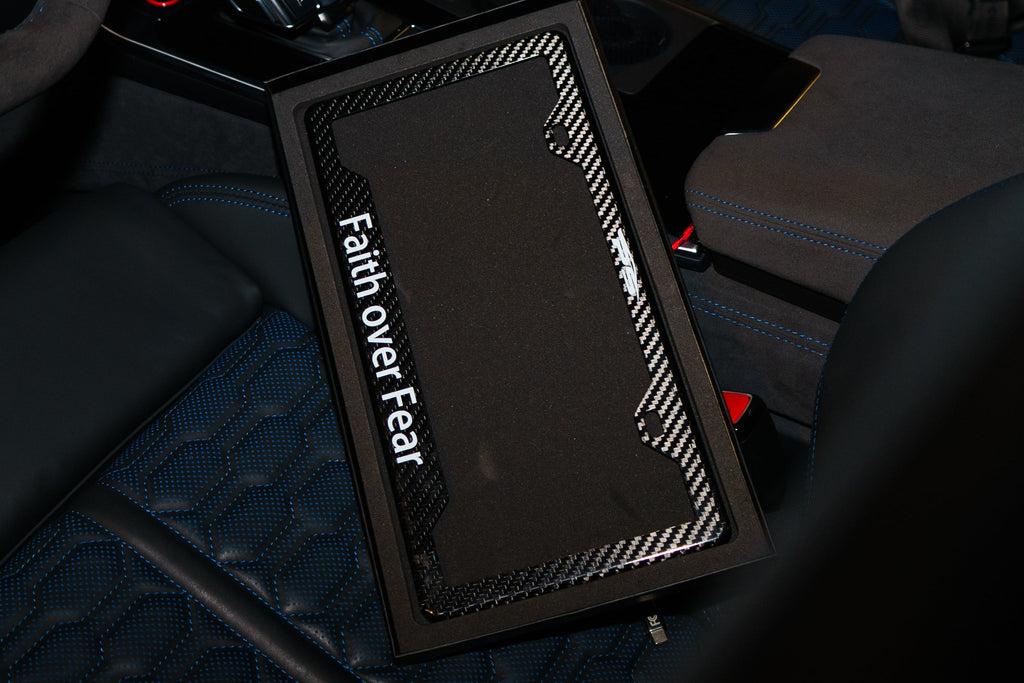 Faith over Fear - Carbon Fiber Frame