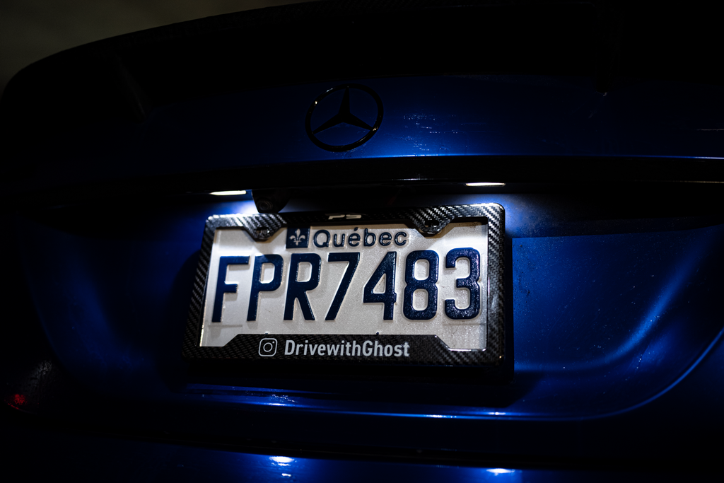 Custom Text - Carbon Fiber Frame