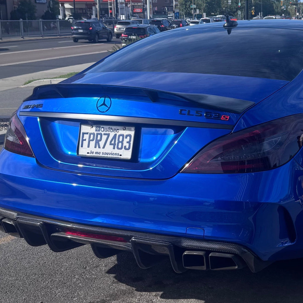 F1 Cls Carbon fiber diffuser