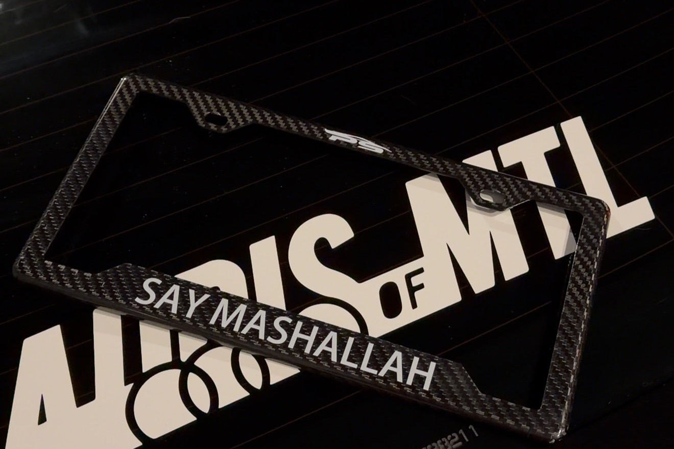 Say MashAllah - Carbon Fiber Frame