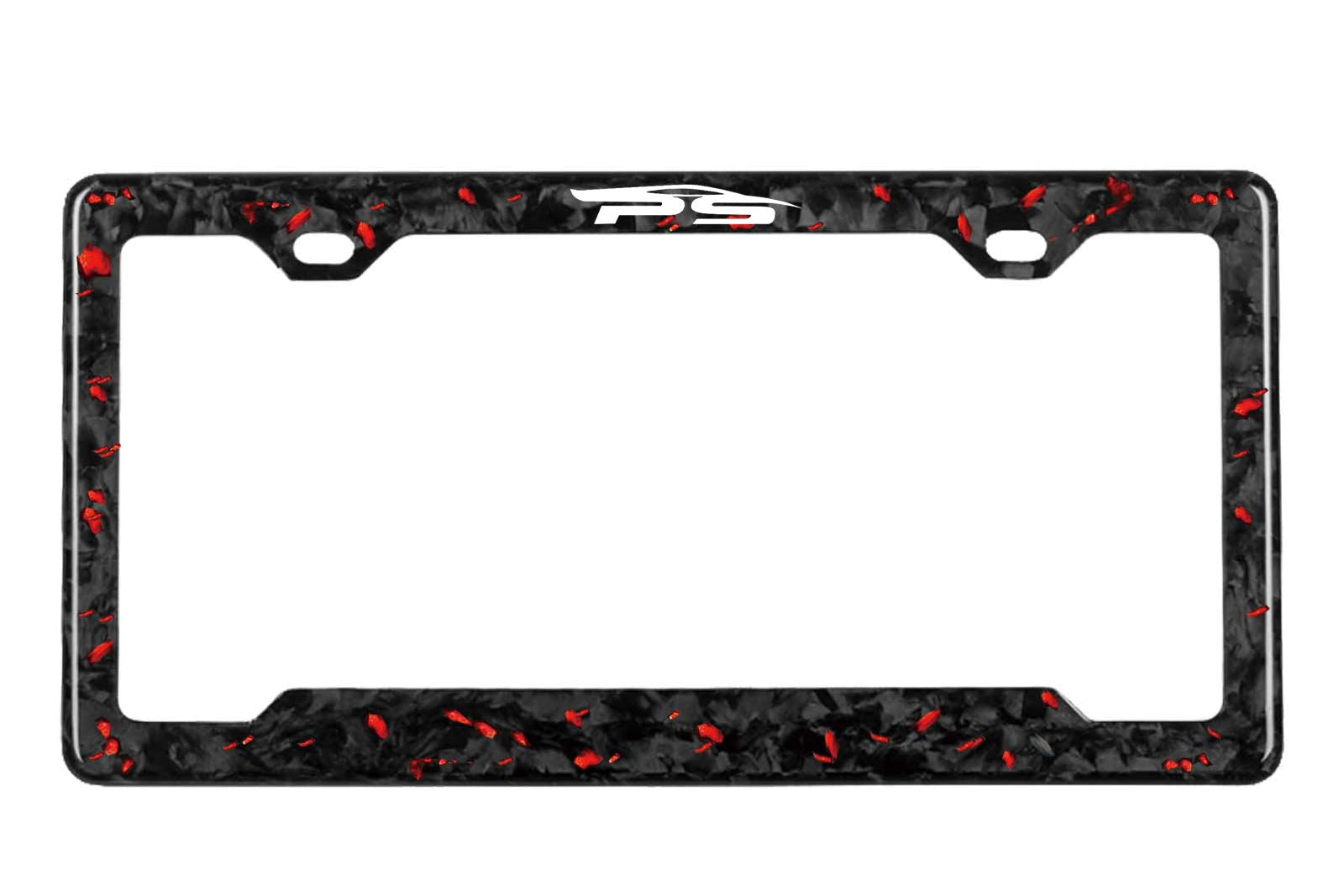Red Forged Carbon Fiber Frame