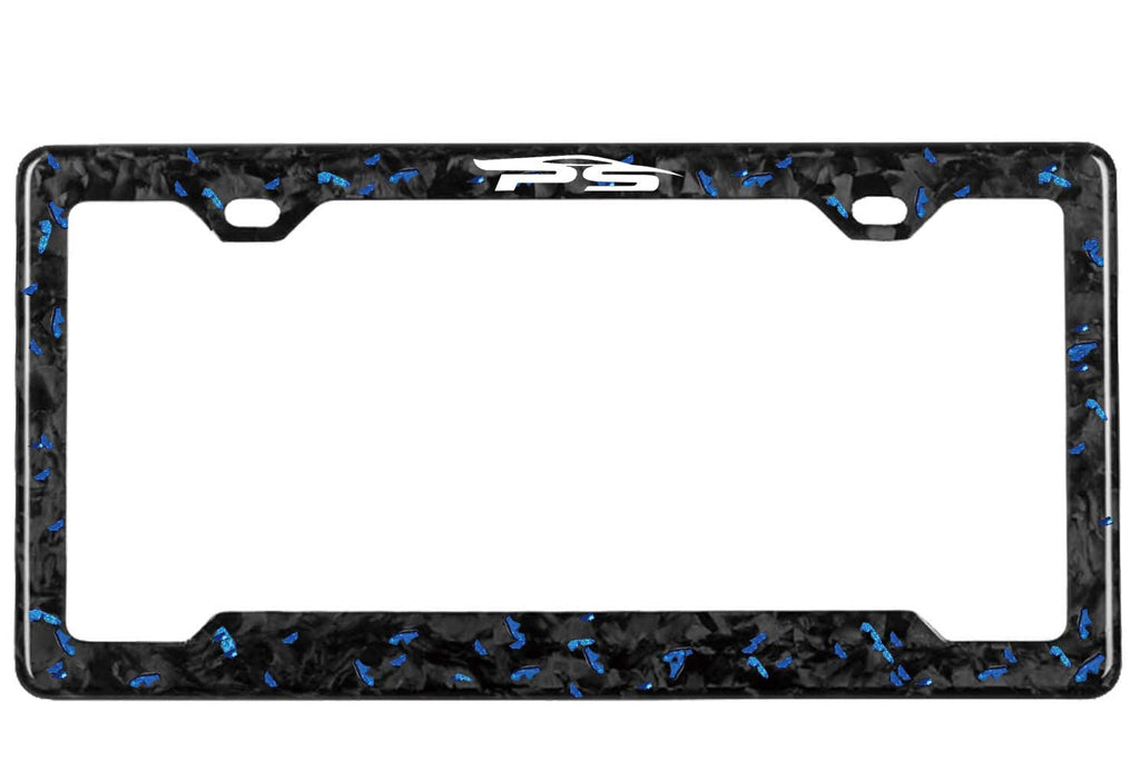 Blue Forged Carbon Fiber Frame