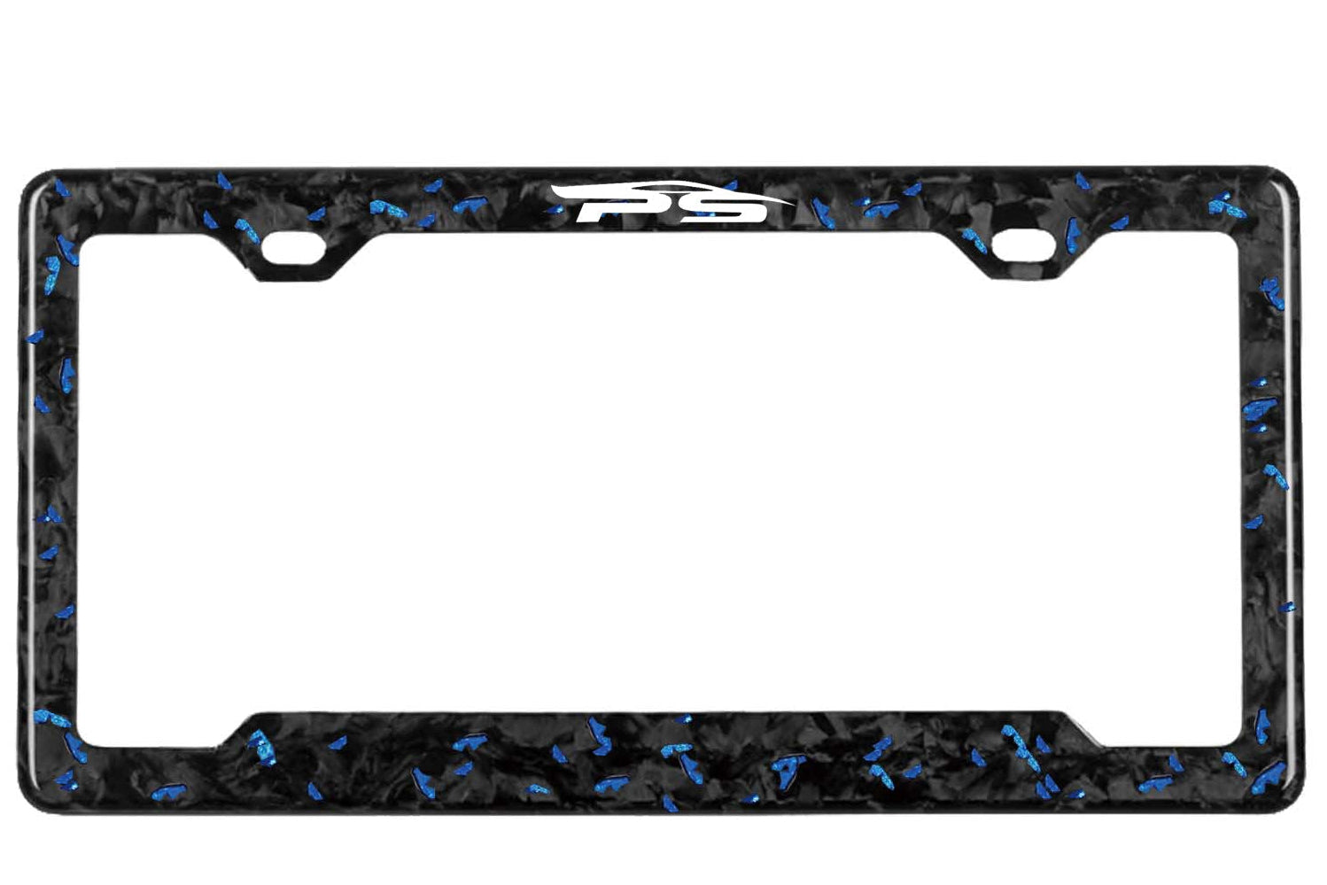 Blue Forged Carbon Fiber Frame