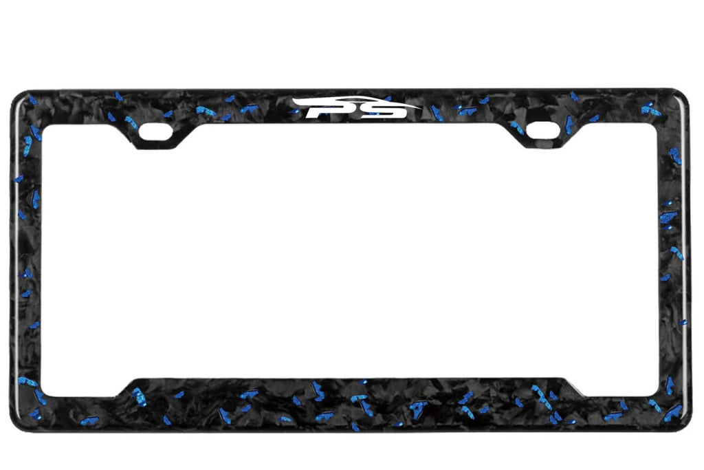 Blue Forged Carbon Fiber Frame