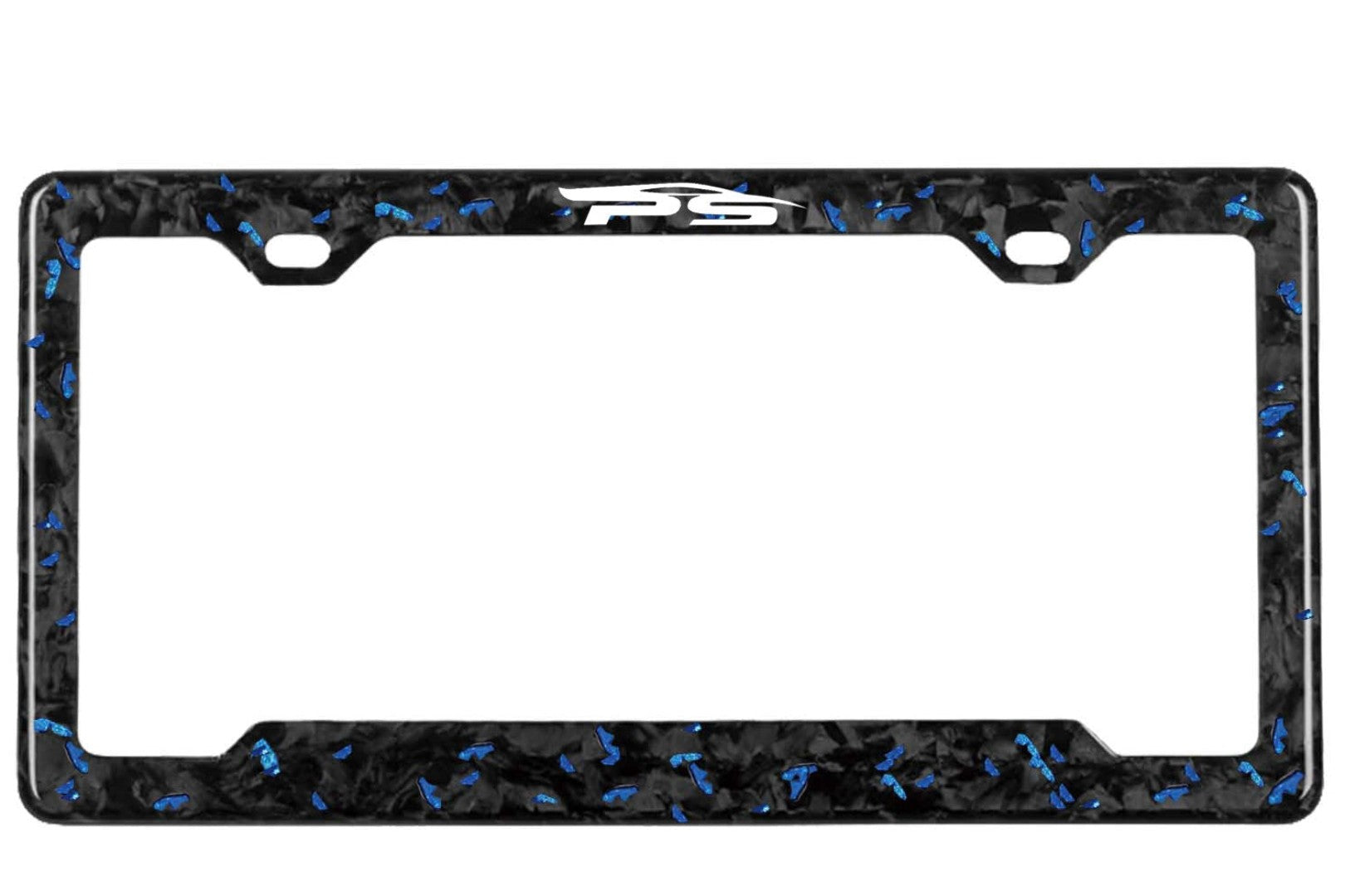 Blue Forged Carbon Fiber Frame